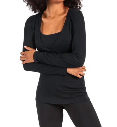Capsule 121 Adhara Top In Black In Black
