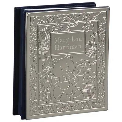 Creative Gifts International Baby Icon Album With Polished Finish In Silver