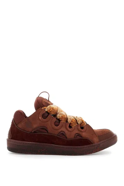 LANVIN MEN'S CURB SNEAKERS 