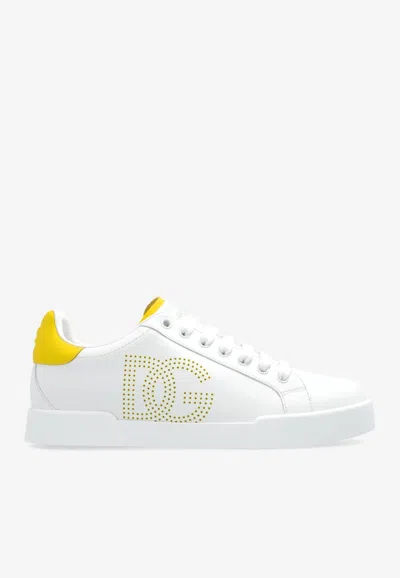 Dolce & Gabbana Women's Portofino Sneaker In White