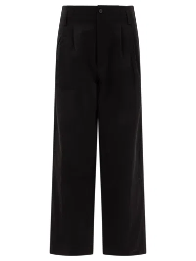 Bode Straight Casual Pants In Black