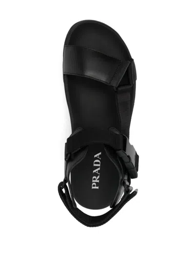 Prada Sandals In Black