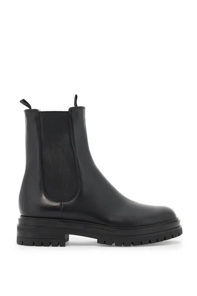 Gianvito Rossi Chester Booties In Black