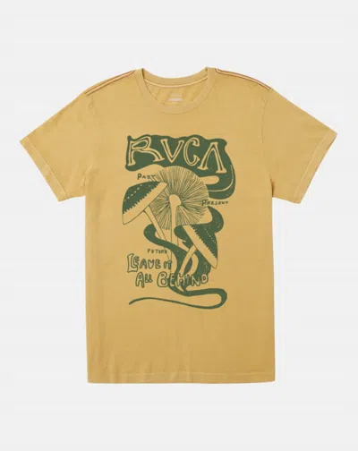 Rvca Men's Leave Behind T-shirt In Southern Moss In Multi