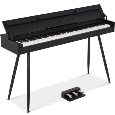 Best Choice Products Best Choice Product Modern 88 Key Fully Weighted Desk Style Digital Piano W/ Metal Legs, 3 Sustain P