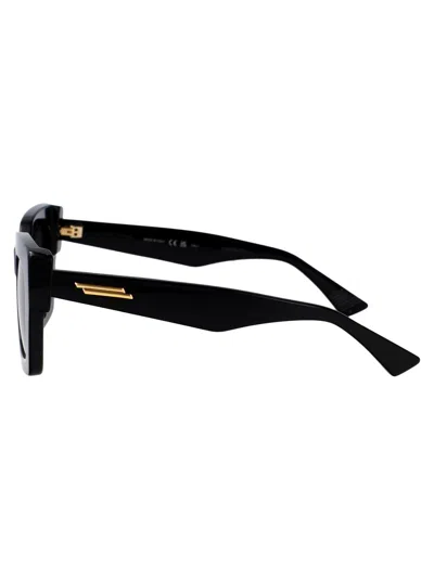 Bottega Veneta Sunglasses In 001 Black Black Grey