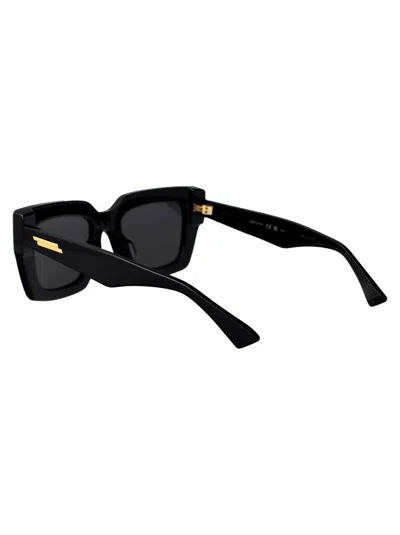 Bottega Veneta Sunglasses In 001 Black Black Grey
