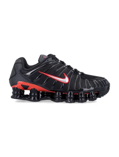 Nike Shox Tl Black University Red In Black