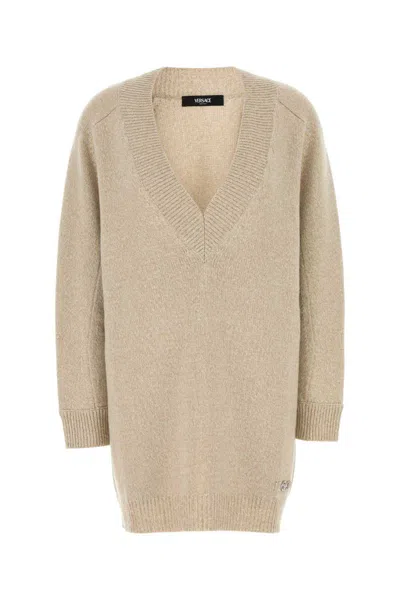 Versace Shirts In Beige O Tan