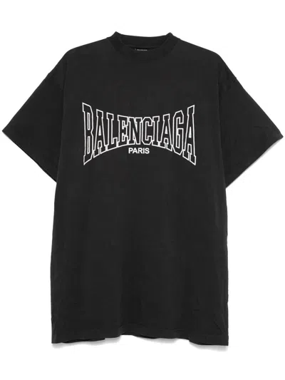 Shop Balenciaga T-shirts And Polos In Multicolor