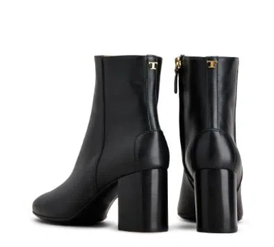 Tod's Leather Boots In Multicolor