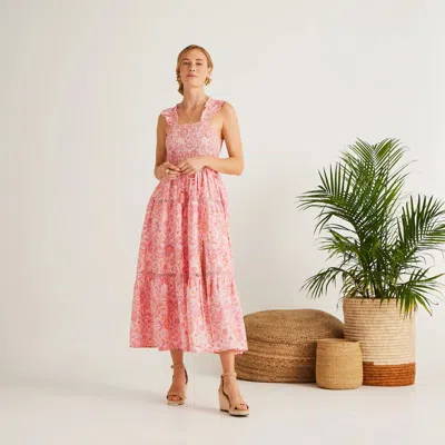 Calypso St Barth Daria Dress In Pink