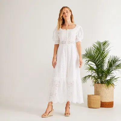 Calypso St Barth Cosima Dress In White