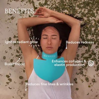 Higherdose Red Light Therapeutic Neck Enhancer In Blue