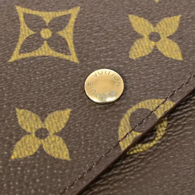 Pre-owned Louis Vuitton International Brown Canvas Wallet  ()