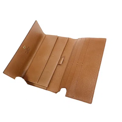 Pre-owned Louis Vuitton International Brown Canvas Wallet  ()
