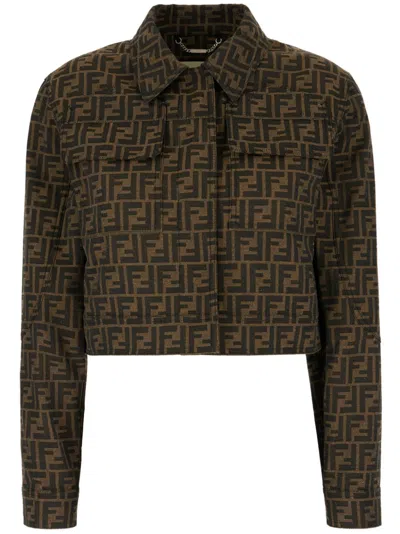 Shop Fendi Ff Jacket