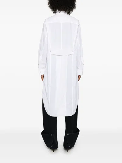 Helmut Lang Apex Tail Shirt In White