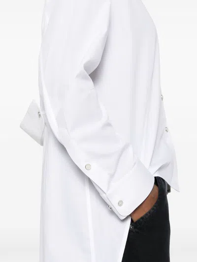 Helmut Lang Apex Tail Shirt In White