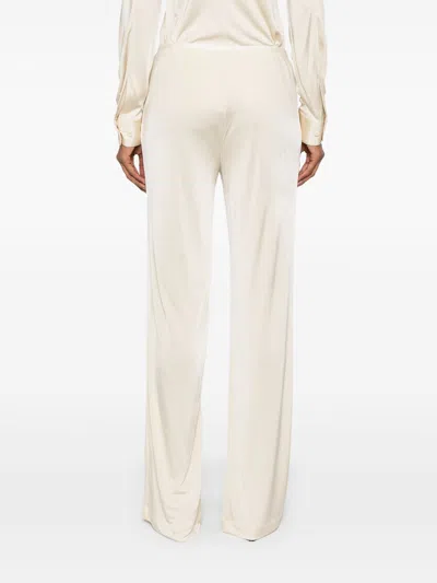 Helmut Lang Vent Wool Blend Bootcut Pants