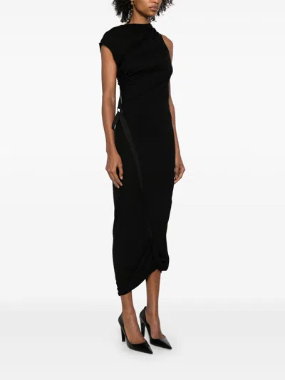 Helmut Lang Wind Dress In Black