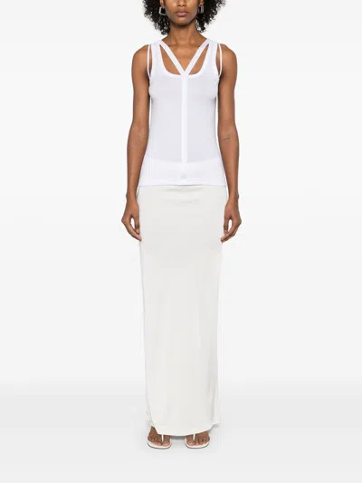 Helmut Lang Strap Racer Tank