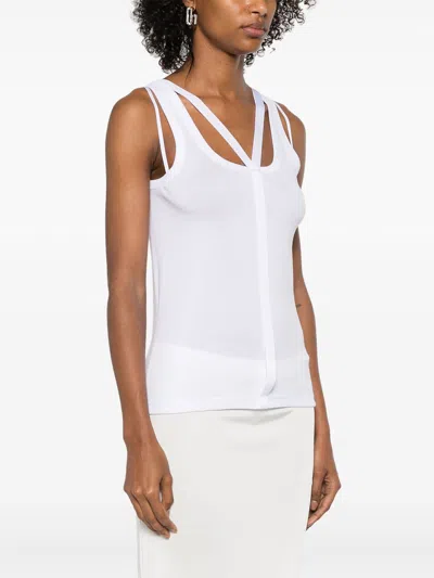 Helmut Lang Strap Racer Tank