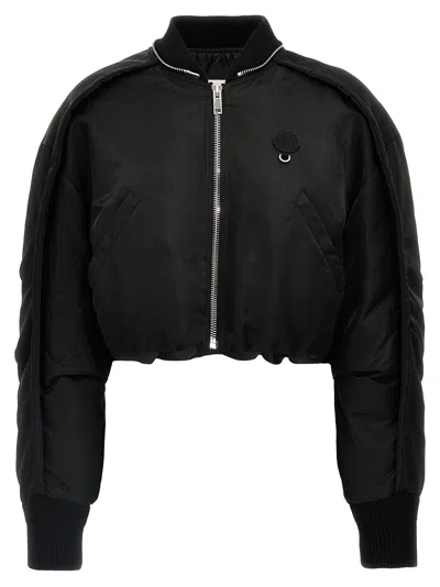 Moncler Genius Malek 6 Moncler Willow Smith Jacket With Logo Patch And Iconic Metal Detail