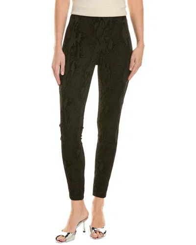 Nanette Lepore Nanette  Leopard Flocked Pant In Black