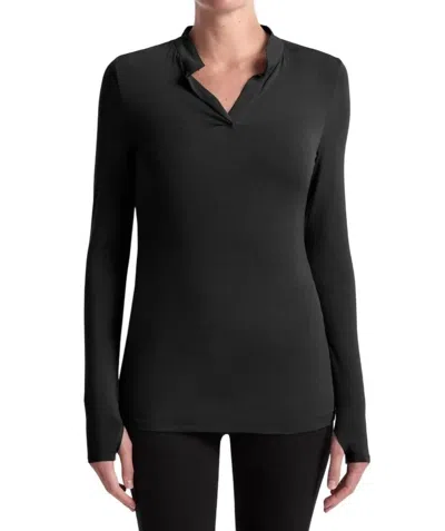 CAPSULE 121 SPLENDOR TOP IN BLACK 
