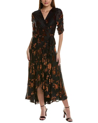 HUTCH VIOLETTE WRAP DRESS 