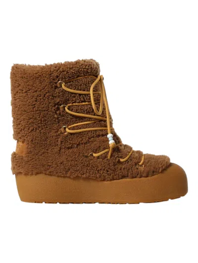 Bally Corviglia 6302974 Women's Camel Fur Boots In Brown