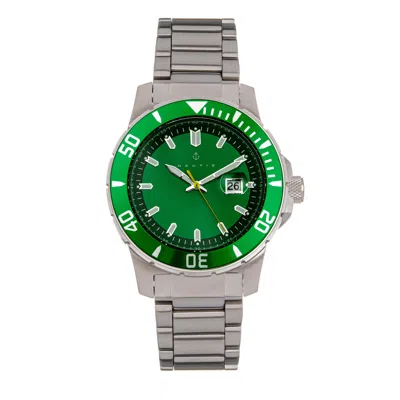 Nautis Admiralty Pro 200 Bracelet Watch With Date In Green