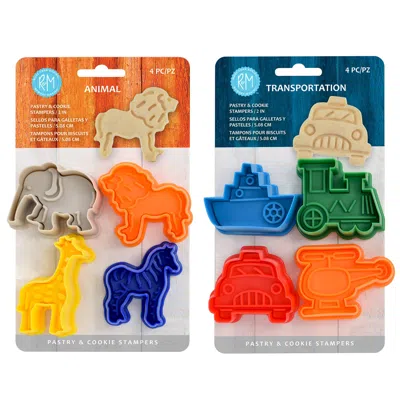 R & M International Assorted Pastry/cookie Stamp Bundle In Multi