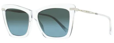 Jimmy Choo Women's Rectangular Sunglasses Sady 900i7 Crystal 56mm In Multi