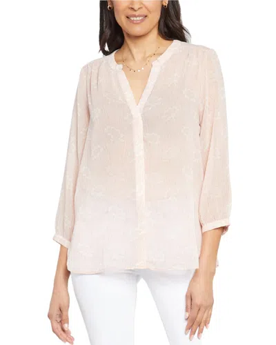 Nydj Lilibet Blouse In Pink
