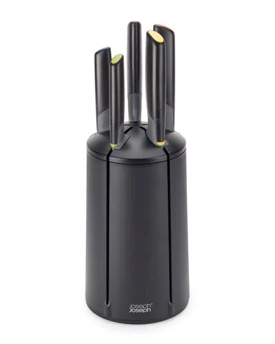 Joseph Joseph Elevate Knives 5pc Carousel Set In Multi