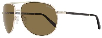 Corsa Unisex Sunglasses Marko C01 Light Gold/carbon Fiber 62mm In Multi