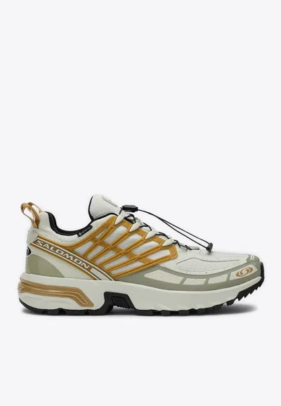 Salomon Acs Pro Gore-tex Low-top Sneakers In White