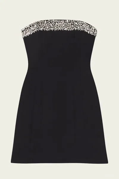A.l.c Elsie Strapless Embellished Mini Dress In White