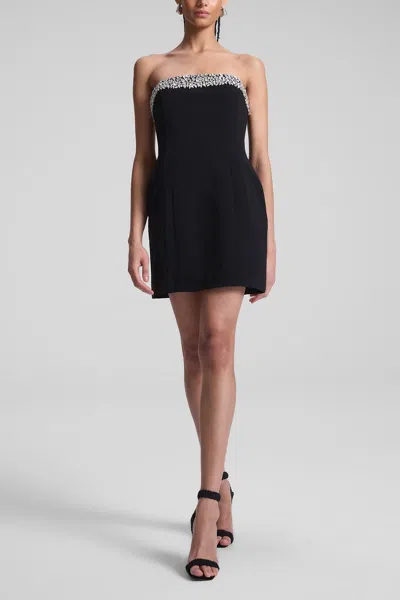 A.l.c Elsie Strapless Embellished Mini Dress In White