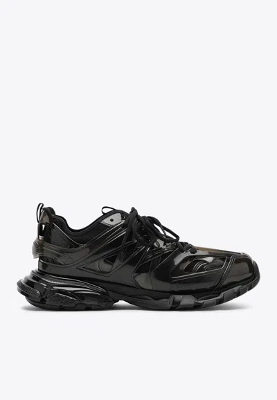 Balenciaga Black Track Jelly Low Sneaker Men In Black