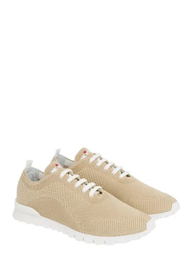 Kiton Sneakers Shoe In Brown