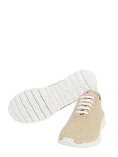 Kiton Sneakers Shoe In Brown
