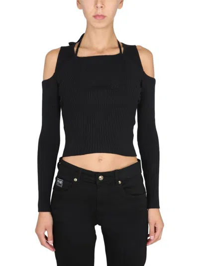 Versace Jeans Couture Women's Shirt With Bare Shoulders