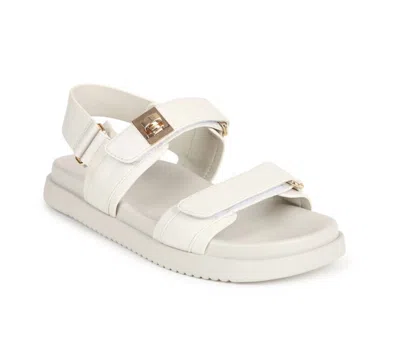 Fortune Dynamic Women's Cobber Sandals In Bone In Beige