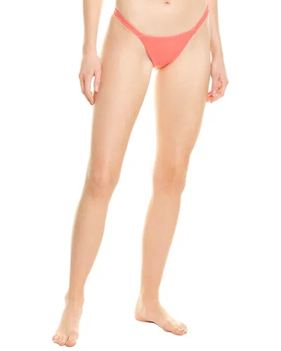 Tori Praver Blake Skimpy Bikini Bottom In Pink