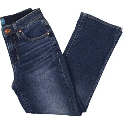 Jag Jeans Eloise Womens Denim Mid Rise Cropped Jeans In Multi
