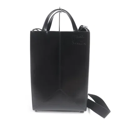 Paul Smith Geometric Tricolor 2way Tote Bag In Black