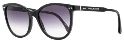 Isabel Marant Women's Butterfly Sunglasses Im0078s 8079o Black 57mm In Multi